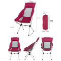 Oversize best rv camping bag chairs Hiking big portable folding chair lightweight